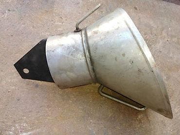 Limeni ciklon-usmerivač-levak sa leptir zatvaračem,izradjen od lima 1