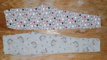 decije velicine po godinama: Helanke velicina 6, svaka slika po 1500din, radimo ih i u drugim — 7