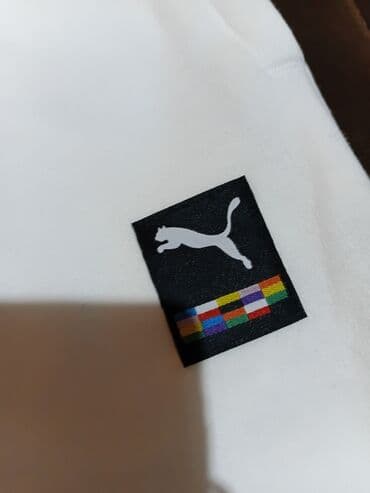 Sweatpants, M, Puma, color - White, Cotton — 2