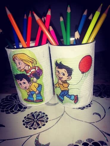 Metalna korpica za bojice rucni rad 300 din komad — 2