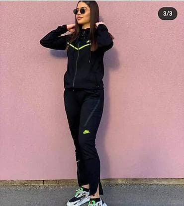 dona patike: Nike, bоја - Crna — 2