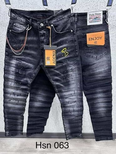trikotazne pantalone: Muške jeans pantalone ENJOY – modeli HSN-063 i HSN-032 - Brend: Enjoy — 1