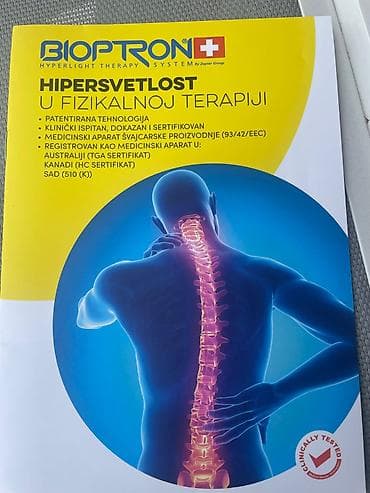 ir lampa: BIOPTRON Hyperlight Therapy System – NOVA, najnoviji model sa — 6