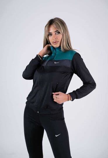 sive nike trenerke: Nike, M, Jednobojni, bоја - Crna — 7