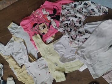 lutke za bebe devojcice: Paket: Bodiji, Za devojčice, uzrast: do 3 meseca — 2