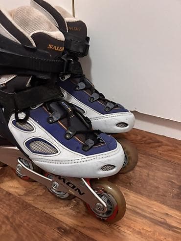 polo: Roleri SALAMON broj 41 gaziste 26 cm su potpuno ispravne,u odlicnom — 3