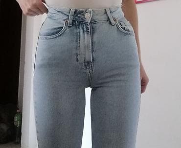 pantalone novi pazar: Stradivarius farmerke xs 32 noseno par puta — 2