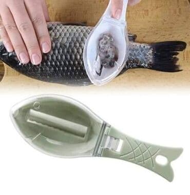 Cena: 950 din Čišćenje krljušti sa ribe, pa još u stanu ili nekoj