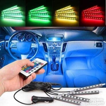 zastita od sunca za auto za decu: LED trake za auto RGB Rgb ambijentalna traka za auto. Odgovara svim — 2