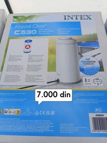 forma ideale ugaone garniture sa zicanim jezgrom: Pump for pools, New, Paid delivery — 1