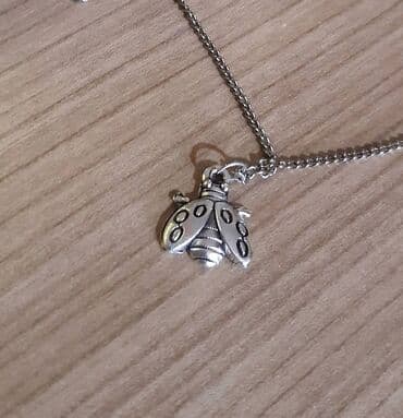adidas samba srebrne: Pendant necklace, Material: Stainless steel — 9