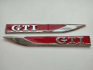 auto placevi jagodina: NATPIS GTI STRELICA CRVENA ZA VOLKSWAGEN GOLF, POLO, SCIROCCO | — 3