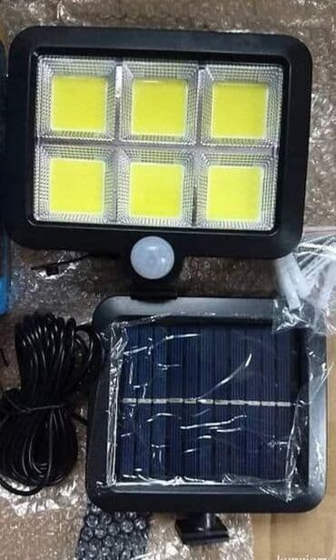 solarni ulicni reflektori: Solarna lampa 1900 din Снага - 20В • Димензије - Величина соларног — 2