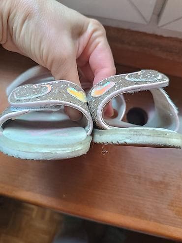 slike za bebe devojcice: Sandalice 29 koža,malo nošene. Kupljene u Grčkoj — 5