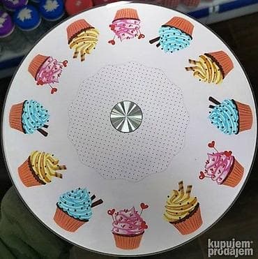 Rotirajuca staklena daska za posluzenje 30cm. Koristite je za at lalafo.rs Rotirajuca staklena daska za posluzenje 30cm. Koristite je za