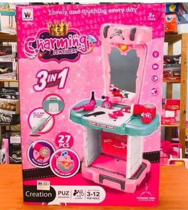 Cena 5200 din 3-u-1 šarmantni nakit sa dodacima - 27 komada Pustite