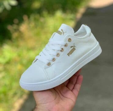 crni tek flis: Puma, 41, bоја - Bela — 1