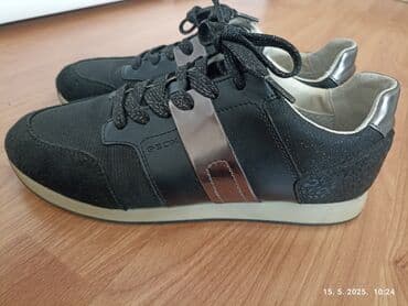 ženske mokasine metro: Geox, 38, color - Silver — 3