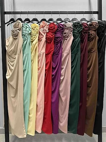 haljine boho stil: Elegantna asimetrična haljina na jedno rame - Kroj: uska silueta — 9