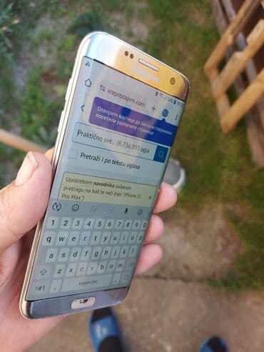 pojacala i zvucnici: Samsung Galaxy S7 Edge, 32 GB, color - Grey, Fingerprint — 10