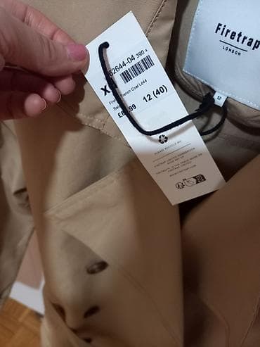 bež kaputi: Bež trench kaput – Firetrap London - Model: Firetrap Trench Coat Ld44 — 3