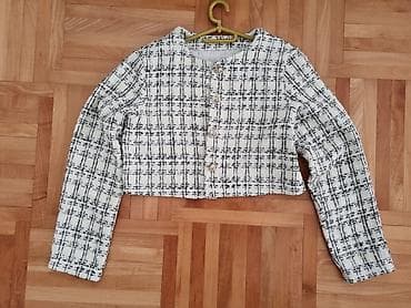 body od: Ženski kratki blejzer/jaknica od tvida - Kroj: kratki blejzer ravne — 1