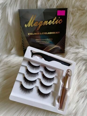 magnetni ajlajner: HIT CENA 1400 dinara 🧲Magnetne trepavice set + magnetni ajlajner Set — 5