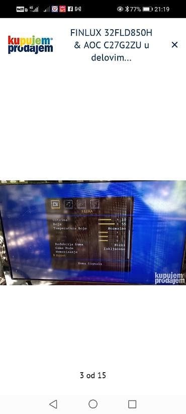 filter za usisivac aquafilter 1500: FINLUX 32FLD850H – delovi: - Main board: 17MB45M-3 - Power board — 4