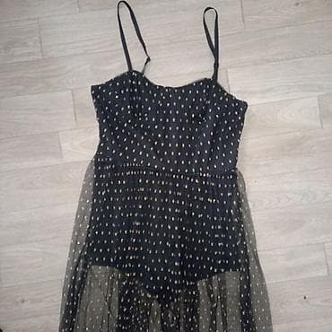 zimmermann haljine: Crna mrežasta haljina sa zlatnim tačkicama - Boja: Black (crna) - — 3