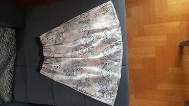 suknja sa tilom: M, Maksi, bоја - Siva — 3