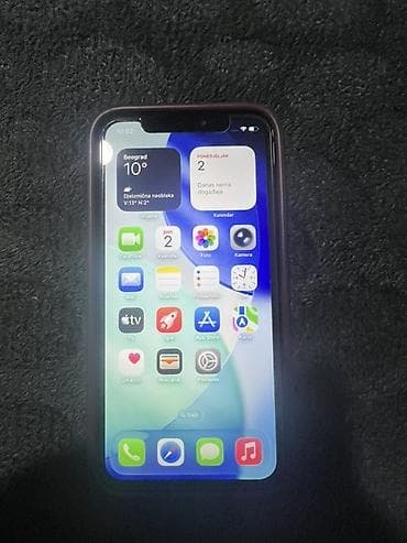iphone x 64gb cena srbija: Iphone 11  Face id radi Sim free 64gb Baterija 79% Samo licno — 1