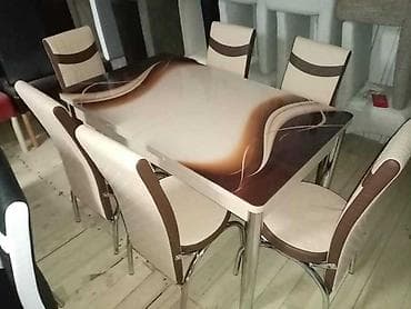 Sto - 80cm Metal noge Ploca univer Staklo 4mm stolica - metal - eko