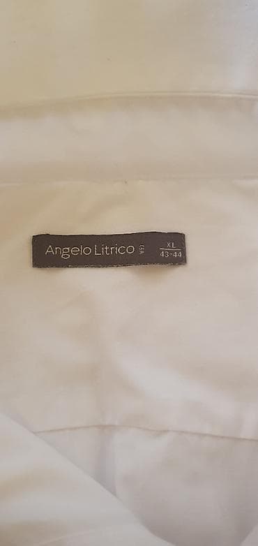 Košulje: Angelo Litrico – bela muška košulja XL 🤍 Angelo Litrico muška košulja — 2