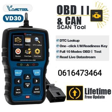 univerzalna dijagnostika: VDIAGTOOL VD30 OBD2, OBDII EOBD Scanner DTC Lookup Free Update, Auto — 2