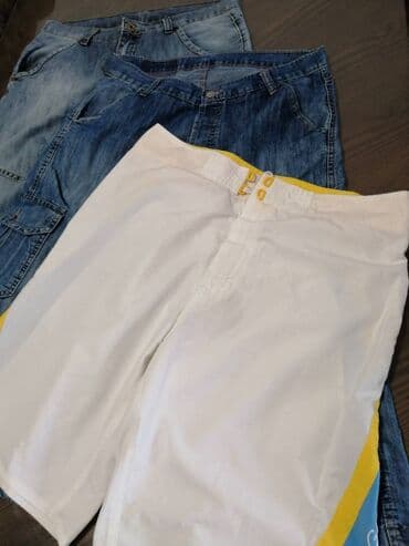 halteri h m: Šorc/kratke pantalone 3 kom sve za 1000 din, vel M/L. Nošene ali u — 7