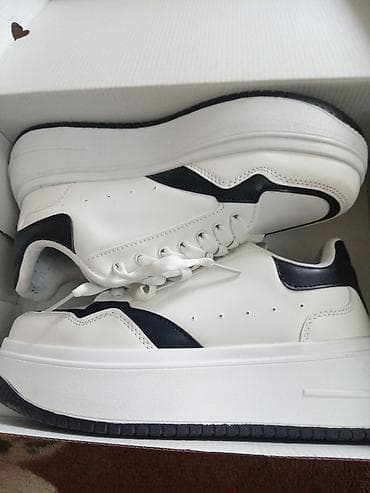 bata cipele type 1: Lommax zenske patike – bele sa crnim detaljima broj 39 - Model: niske — 5