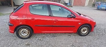 ZADNJA DESNA VRATA CRVENA ZA PEUGEOT 206 | imam sve delove za