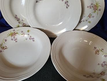 Tanjiri Boris Kidric porcelan Jugoslavija iz 70ih.godina. Tanjiri — 3