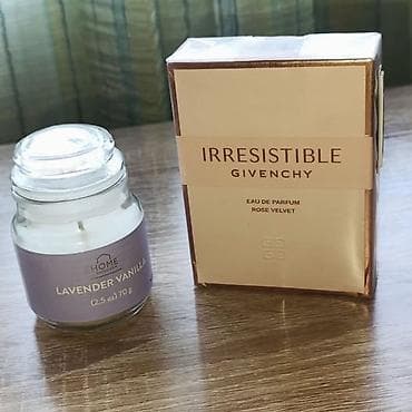 parfem vanila: Givenchy Irresistible Rose Velvet – Eau de Parfum + mirisna sveća — 1