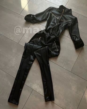 kombinezon sa sljokicama: New,𝒜𝓃𝒹𝓎𝓁𝓁𝒶’’Velicine:S M L Model Dostupan Samo u Crnoj Boji — 1