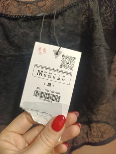 Women's Sweatshirts: Zara, M, color - Black — 7