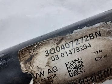 dijagnostika za auto delphi: DESNA POLUOSOVINA ZA VOLKSWAGEN PASSAT B8 - 3Q0407272BN | Desna — 2