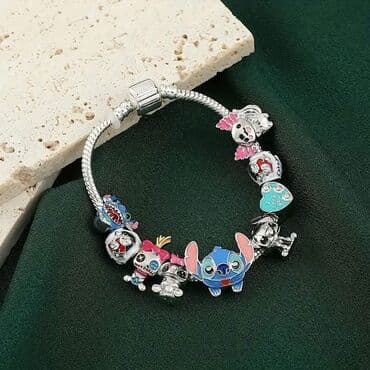 kais za kaput: Charm bracelet, Material: Silver — 2