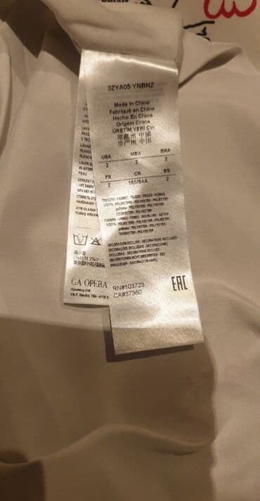 minđuše sa biserima: Giorgio Armani S (EU 36), bоја - Siva, Koktel, klub, Na bretele — 4