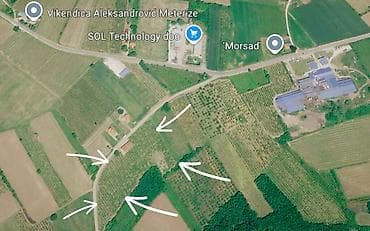 Izdajem plac pod zakup. Dogovor. Meterize / Vinča Ca. 3 km. od Topole