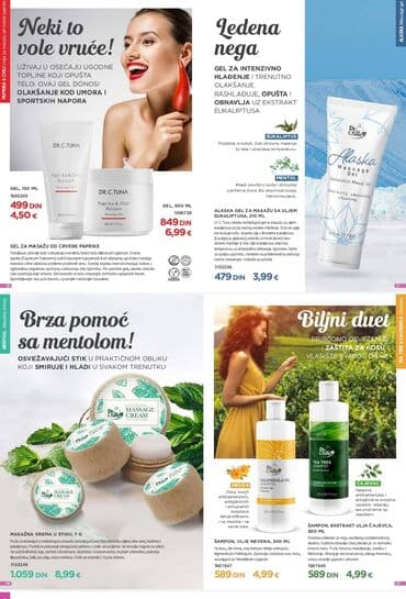 Skin care: Dr. C. Tuna kolekcija za masažu i negu tela i kose 1) Paprika & — 1