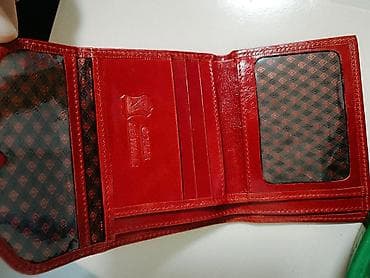 dkny torbe: Povoljno!!Ženski kožni novčanik – Cobra Leather, crvene boje - — 4