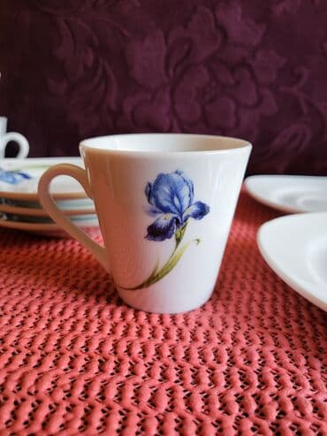 metalac soljice za kafu akcija: Soljice nove,vintaz porcelanske za kafu. Solje pun porcelan,natpis — 7