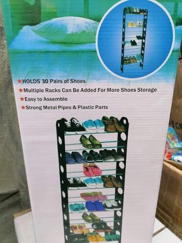 cipelarnik za terasu: Cipelarnik za Vašu obuću na 10 nivoa 30 pari obuca Materijal — 1