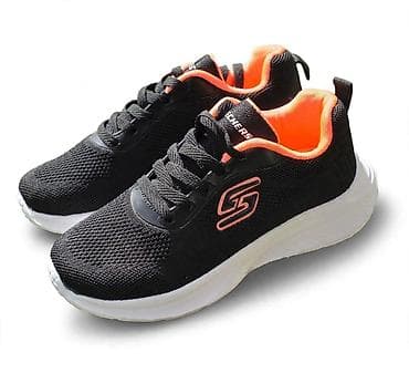 levis papuce: Sportske patike – crno/narandžaste - Lagani, prozračni gornjište od — 1